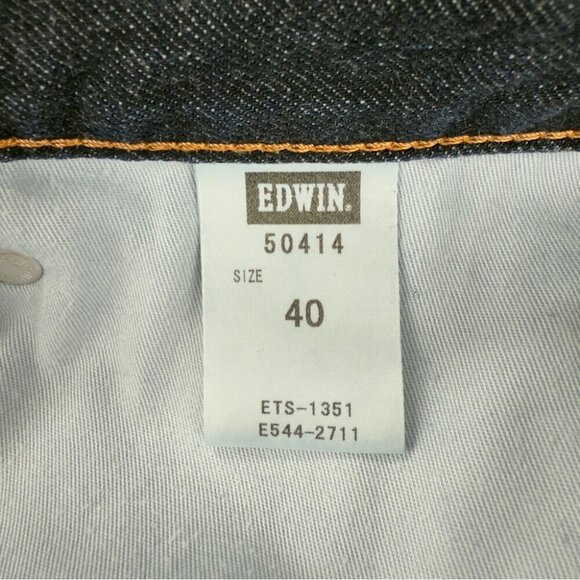 Edwin Japanese Denim Jeans Men's Size 40x27 - Picture 2 of 13
